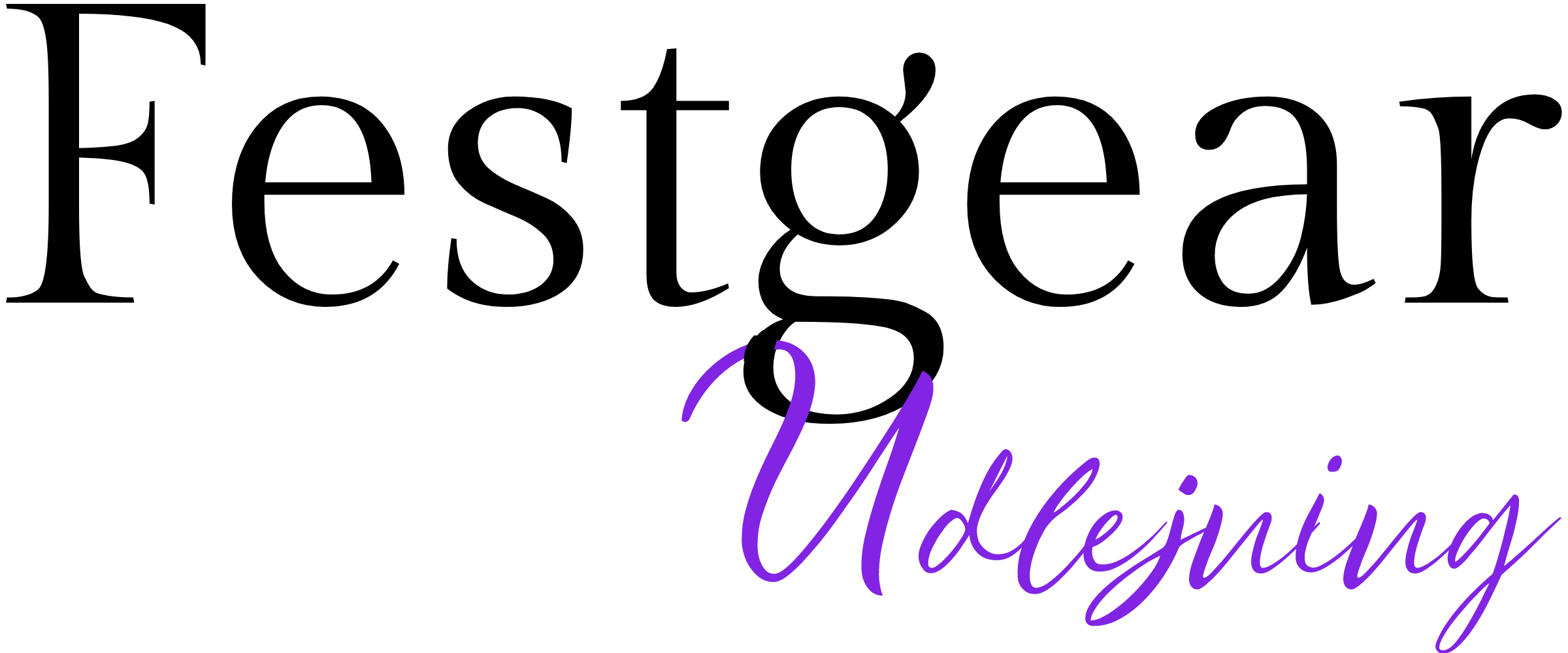 Festgear-udlejning-logo